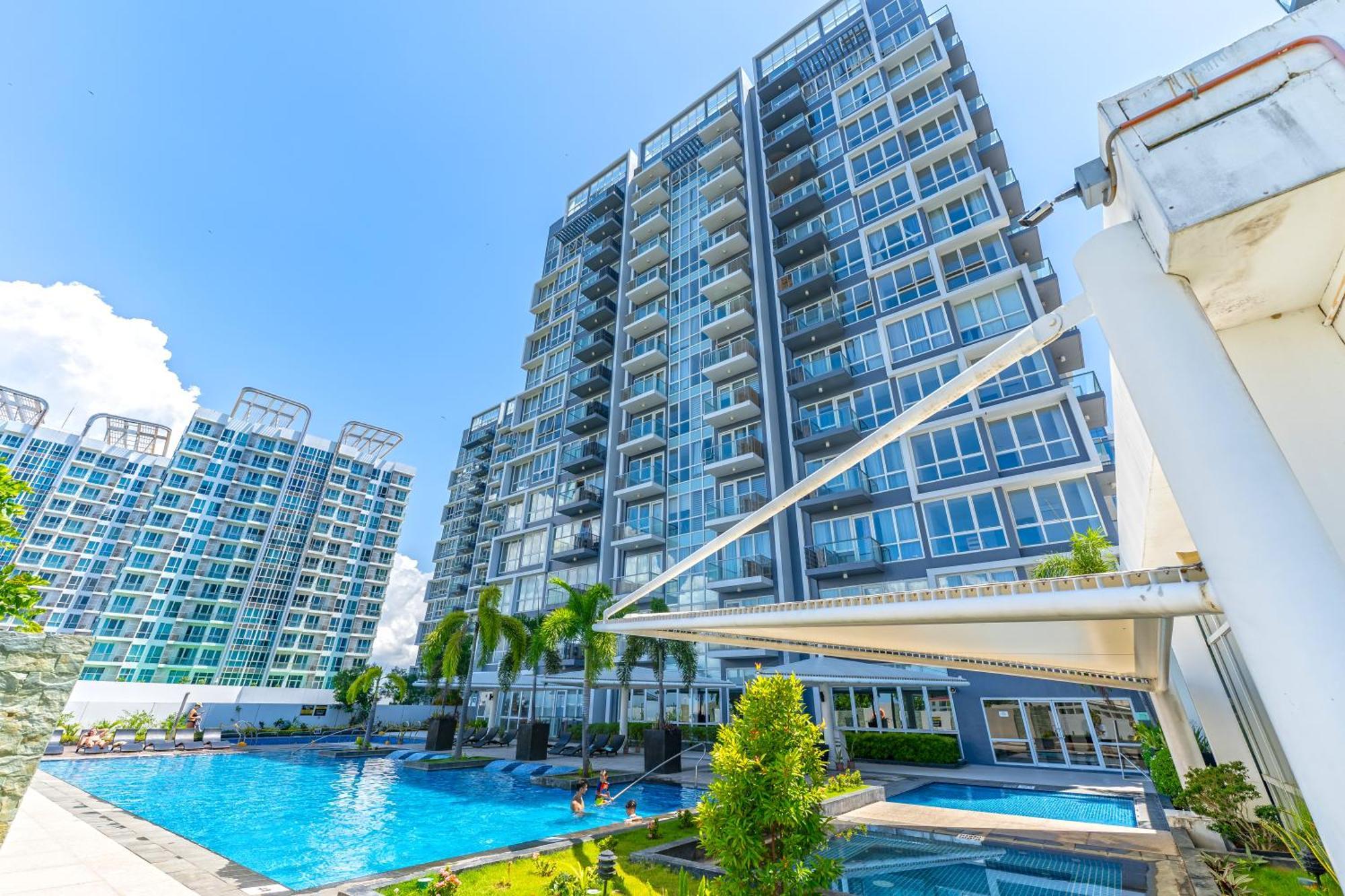Mactan Newtown - 1Br Stunning Ocean View And City View Мактан Экстерьер фото